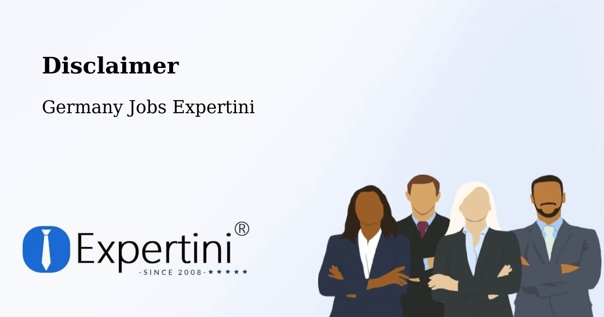Disclaimer – Wartenberg - Germany Jobs Expertini